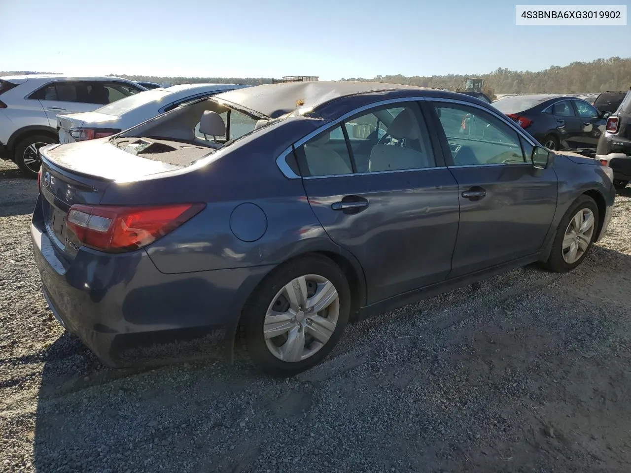 2016 Subaru Legacy 2.5I VIN: 4S3BNBA6XG3019902 Lot: 77393064