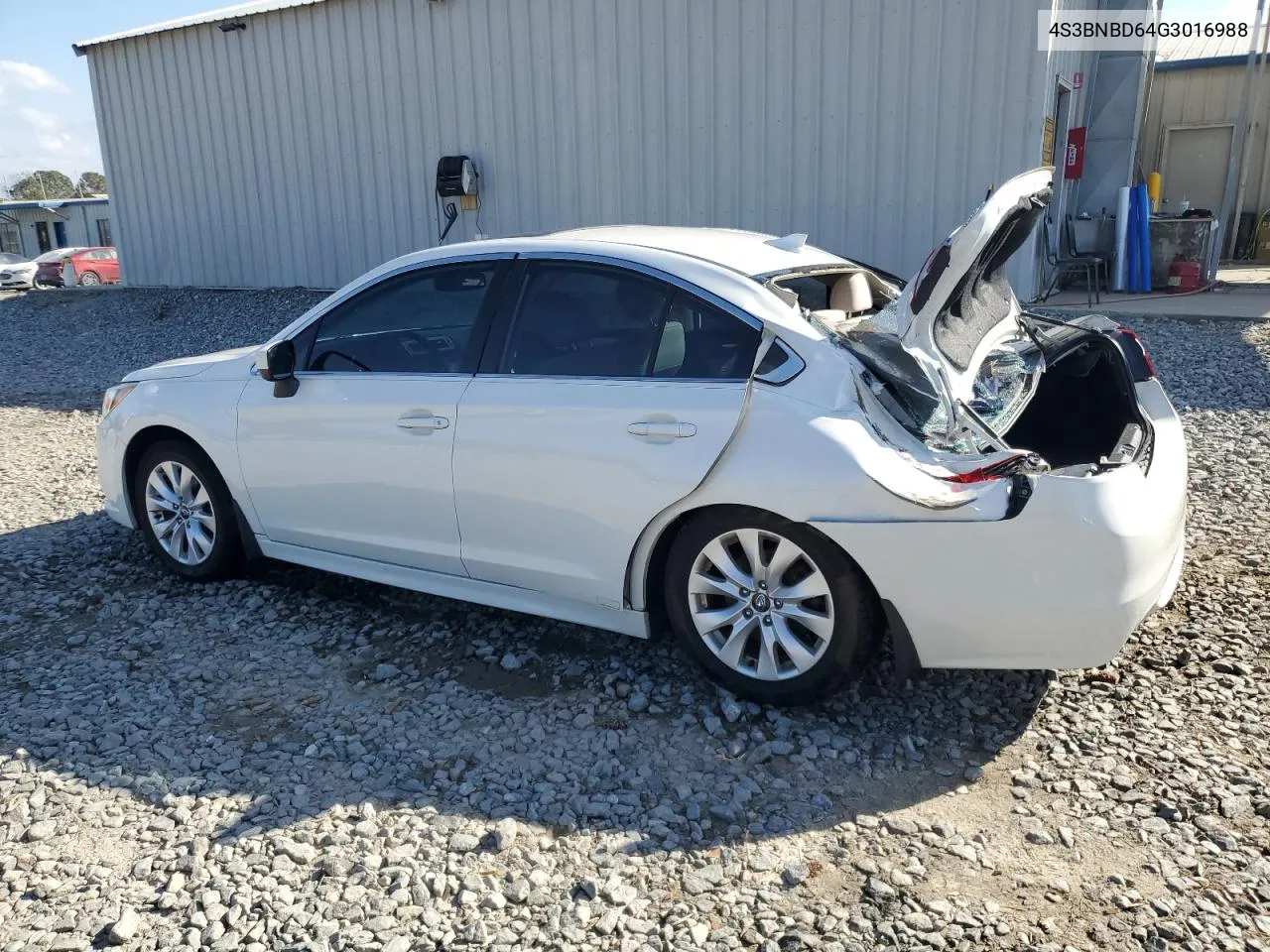 2016 Subaru Legacy 2.5I Premium VIN: 4S3BNBD64G3016988 Lot: 77938974