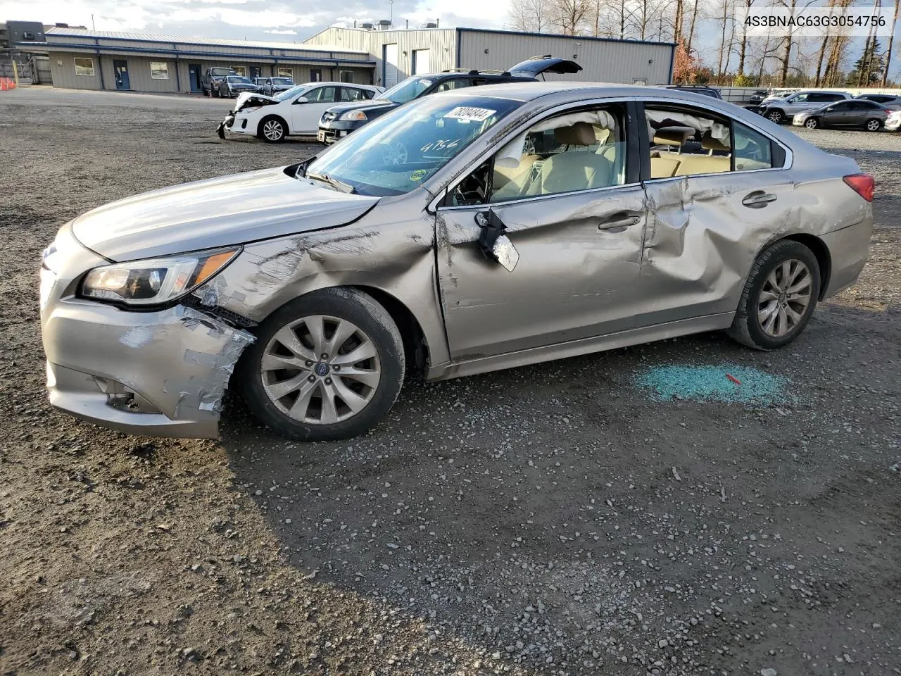 2016 Subaru Legacy 2.5I Premium VIN: 4S3BNAC63G3054756 Lot: 78204844