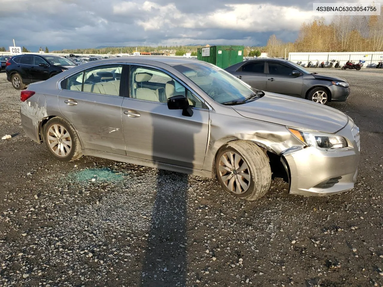 2016 Subaru Legacy 2.5I Premium VIN: 4S3BNAC63G3054756 Lot: 78204844