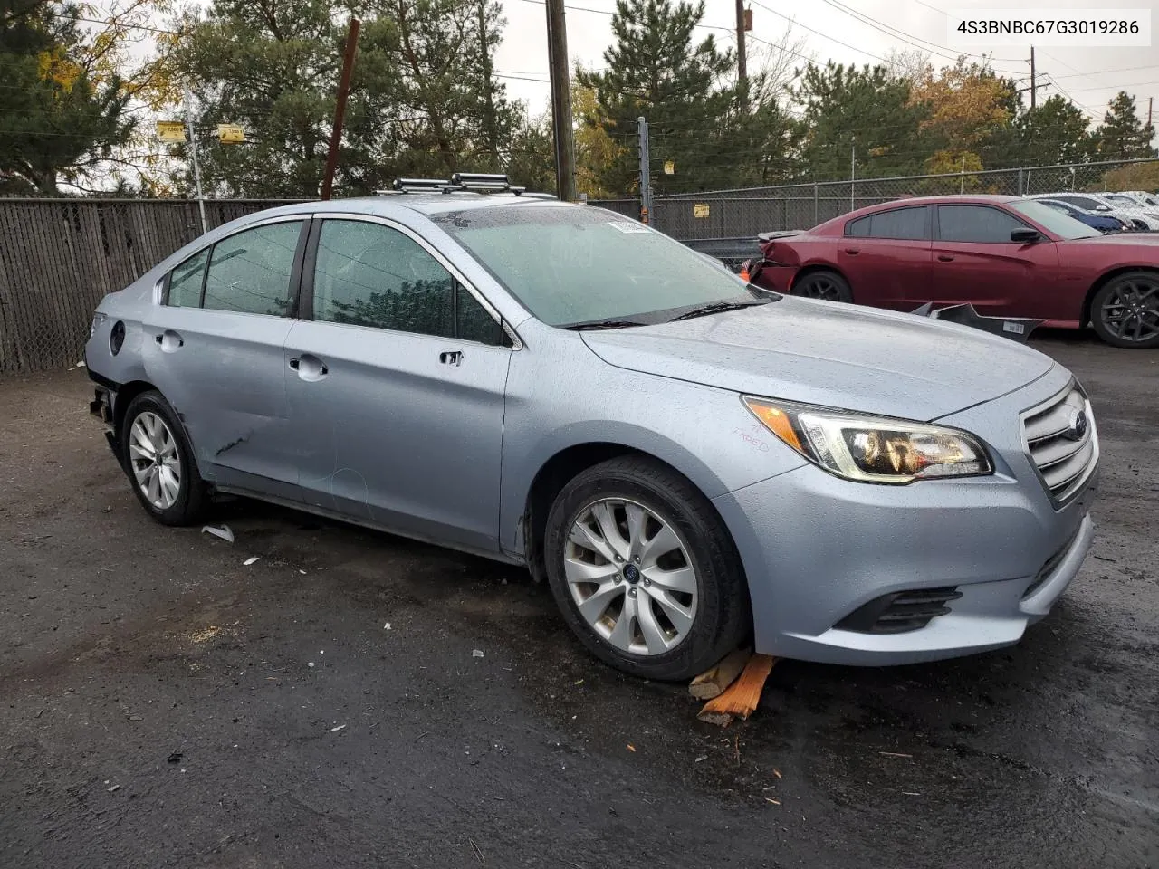 2016 Subaru Legacy VIN: 4S3BNBC67G3019286 Lot: 78706644