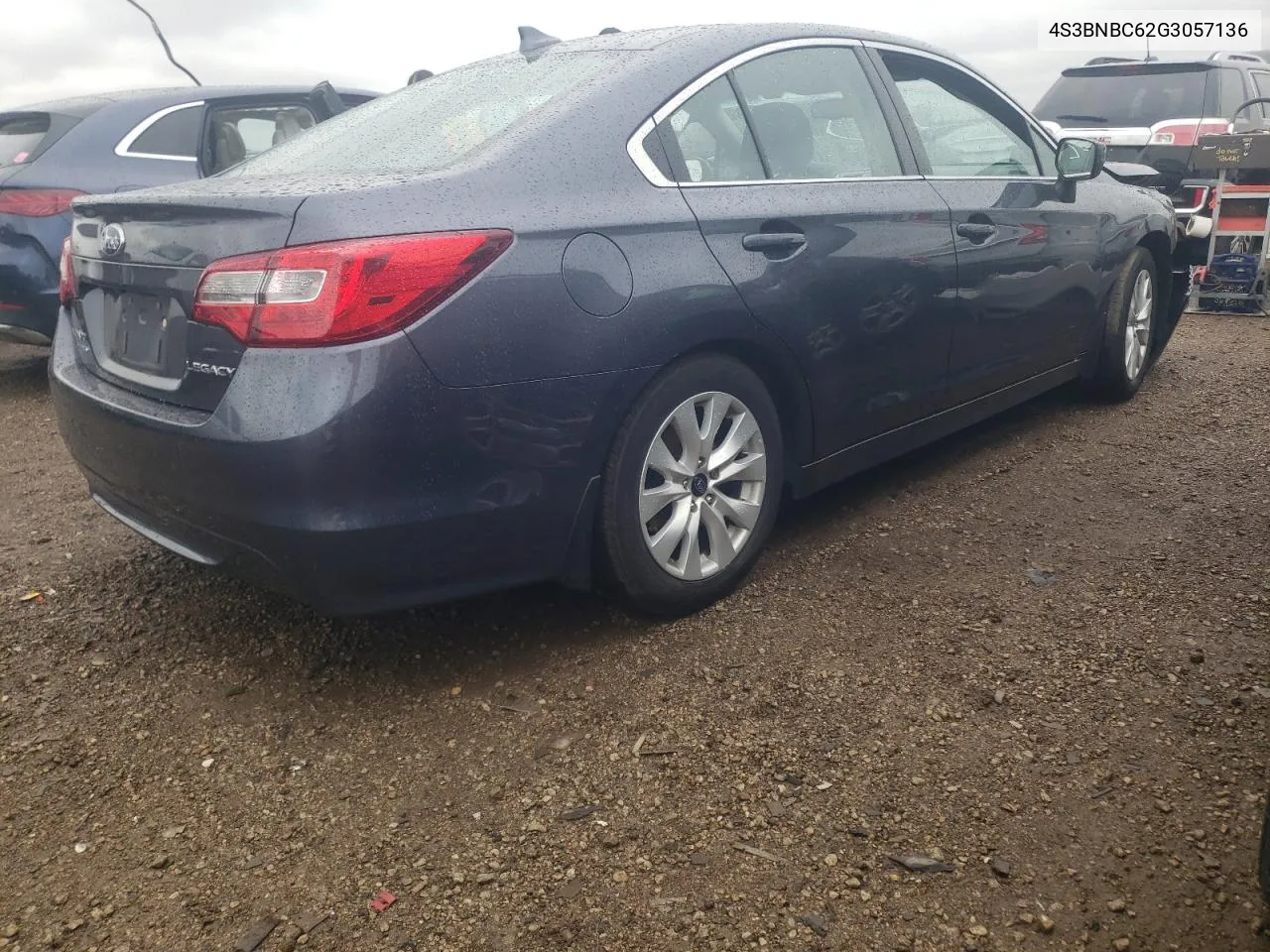 2016 Subaru Legacy 2.5I Premium VIN: 4S3BNBC62G3057136 Lot: 78709314