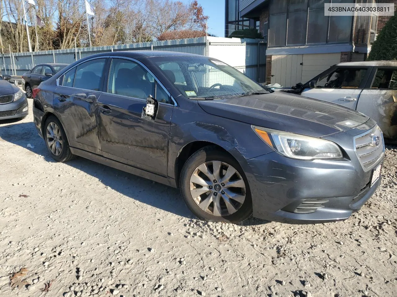 2016 Subaru Legacy 2.5I Premium VIN: 4S3BNAC64G3038811 Lot: 78722984