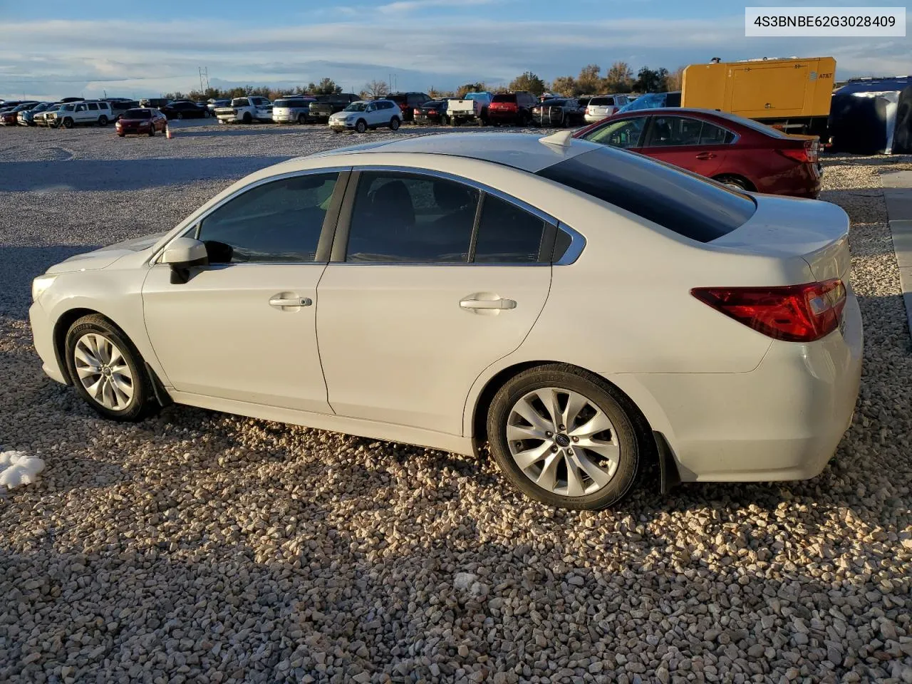 2016 Subaru Legacy 2.5I Premium VIN: 4S3BNBE62G3028409 Lot: 78810484