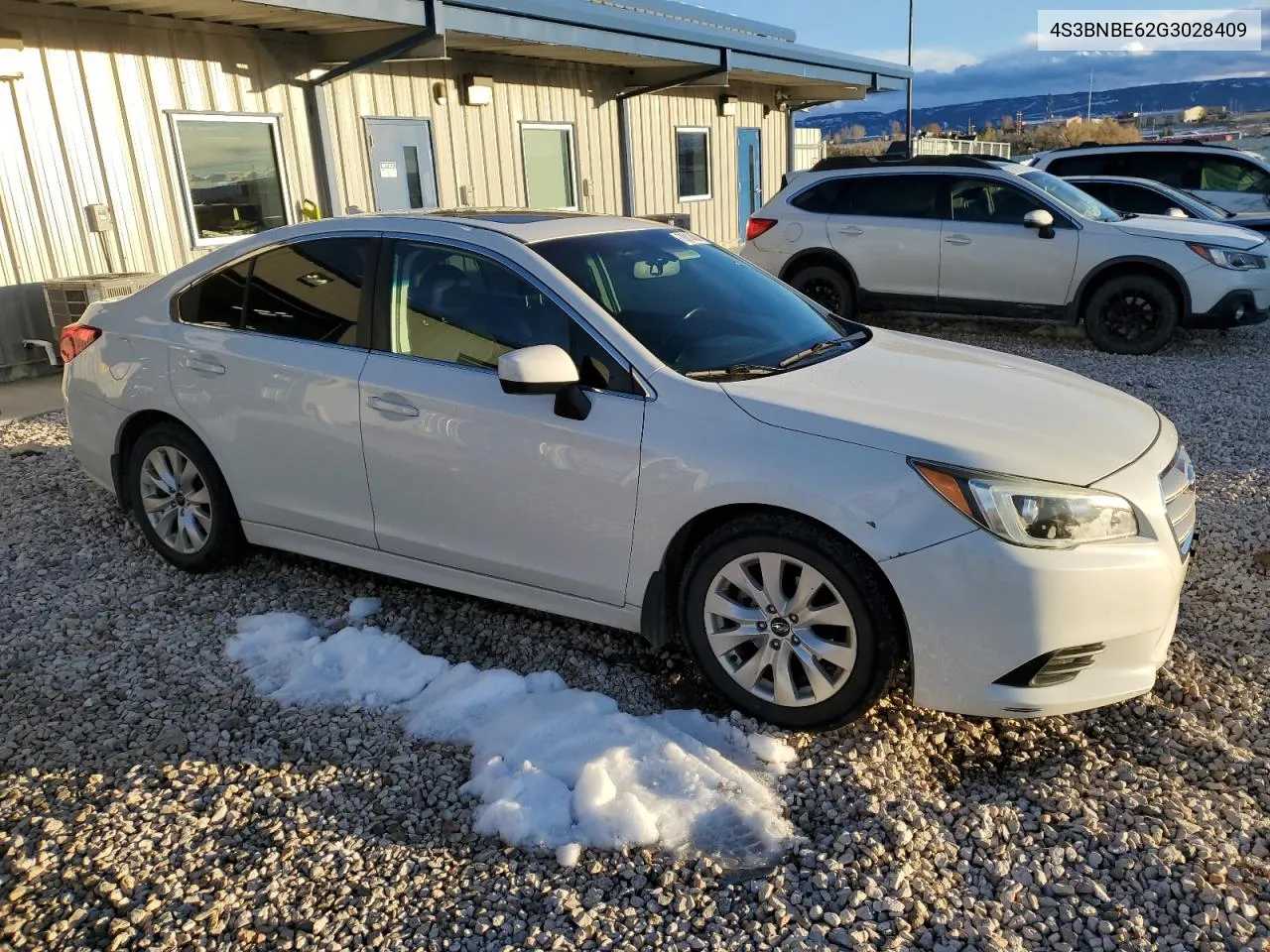 2016 Subaru Legacy 2.5I Premium VIN: 4S3BNBE62G3028409 Lot: 78810484