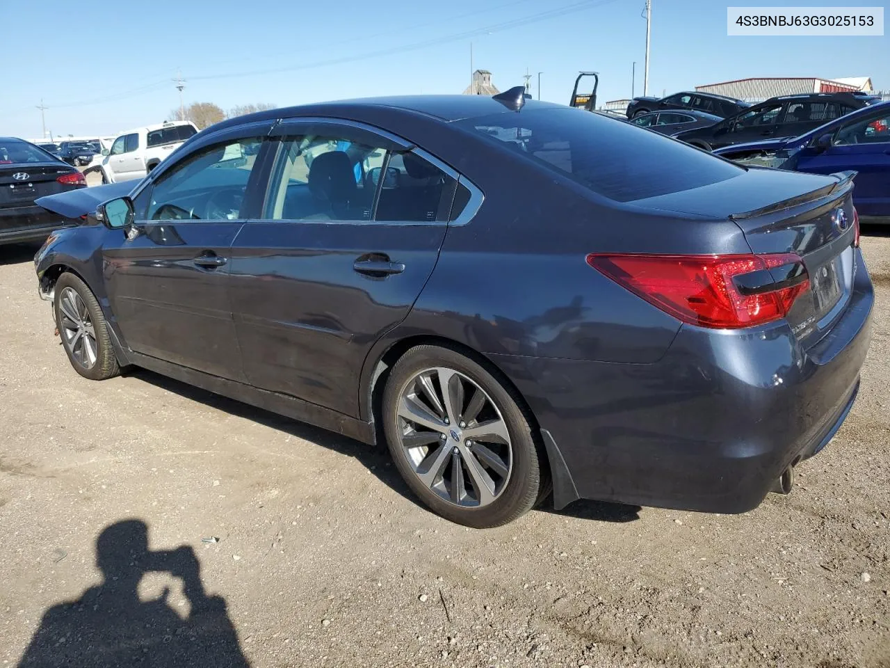 2016 Subaru Legacy 2.5I Limited VIN: 4S3BNBJ63G3025153 Lot: 78918344