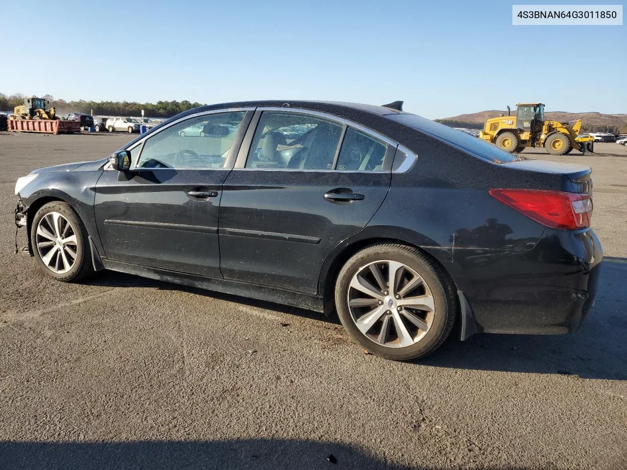 2016 Subaru Legacy 2.5I Limited VIN: 4S3BNAN64G3011850 Lot: 78937474