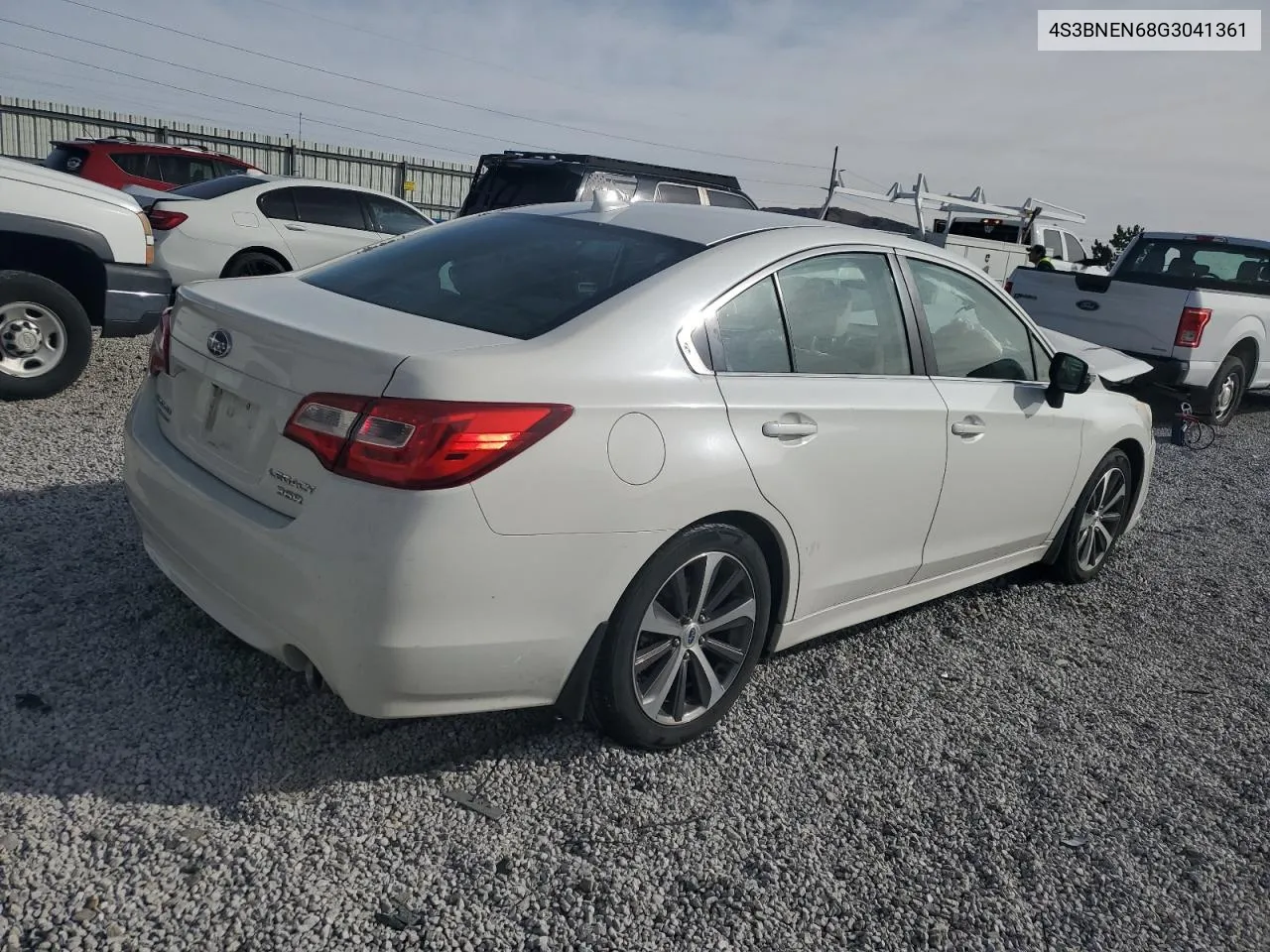 2016 Subaru Legacy 3.6R Limited VIN: 4S3BNEN68G3041361 Lot: 79379854