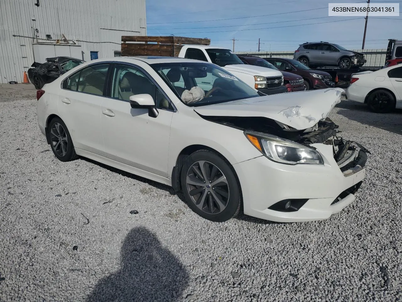 2016 Subaru Legacy 3.6R Limited VIN: 4S3BNEN68G3041361 Lot: 79379854