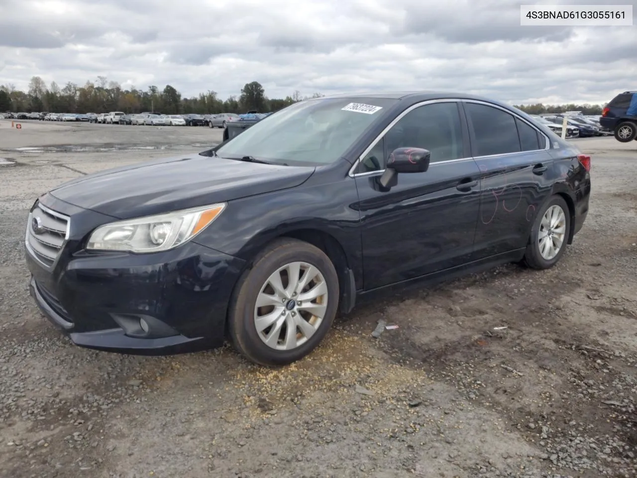 2016 Subaru Legacy 2.5I Premium VIN: 4S3BNAD61G3055161 Lot: 79637224