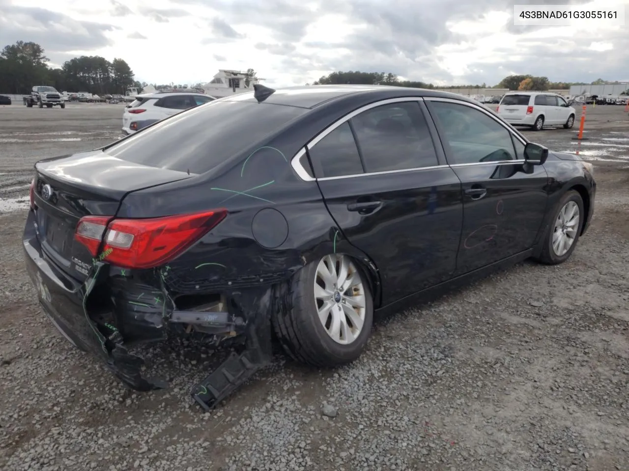 2016 Subaru Legacy 2.5I Premium VIN: 4S3BNAD61G3055161 Lot: 79637224