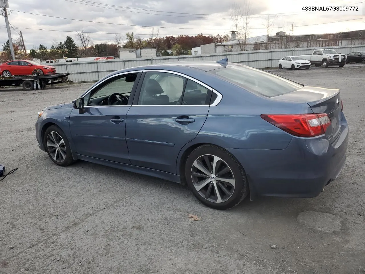 2016 Subaru Legacy 2.5I Limited VIN: 4S3BNAL67G3009772 Lot: 79696394