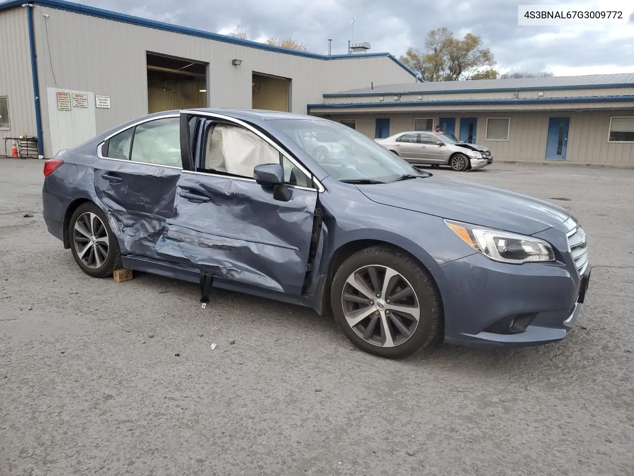 2016 Subaru Legacy 2.5I Limited VIN: 4S3BNAL67G3009772 Lot: 79696394