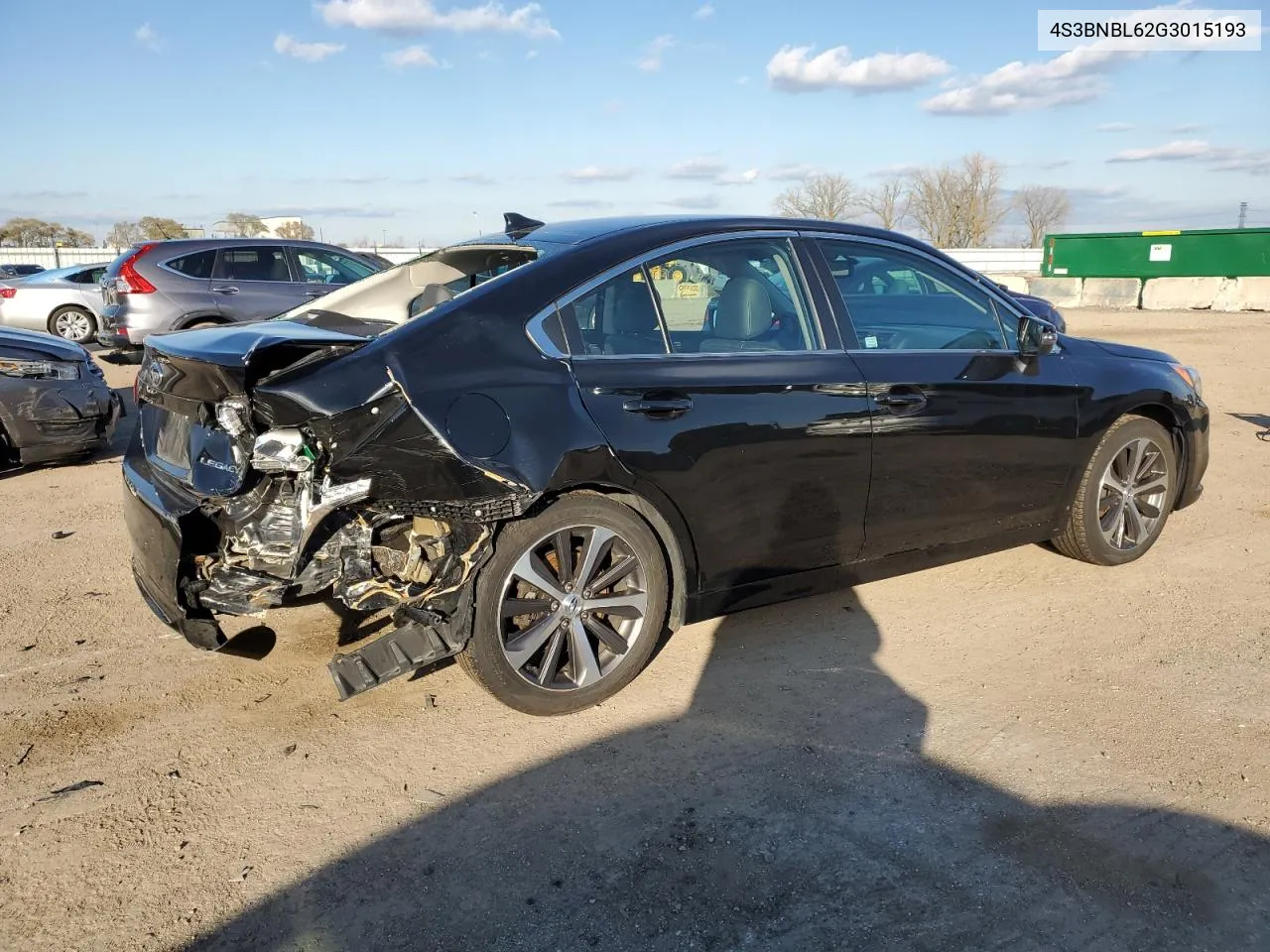 2016 Subaru Legacy 2.5I Limited VIN: 4S3BNBL62G3015193 Lot: 79780514