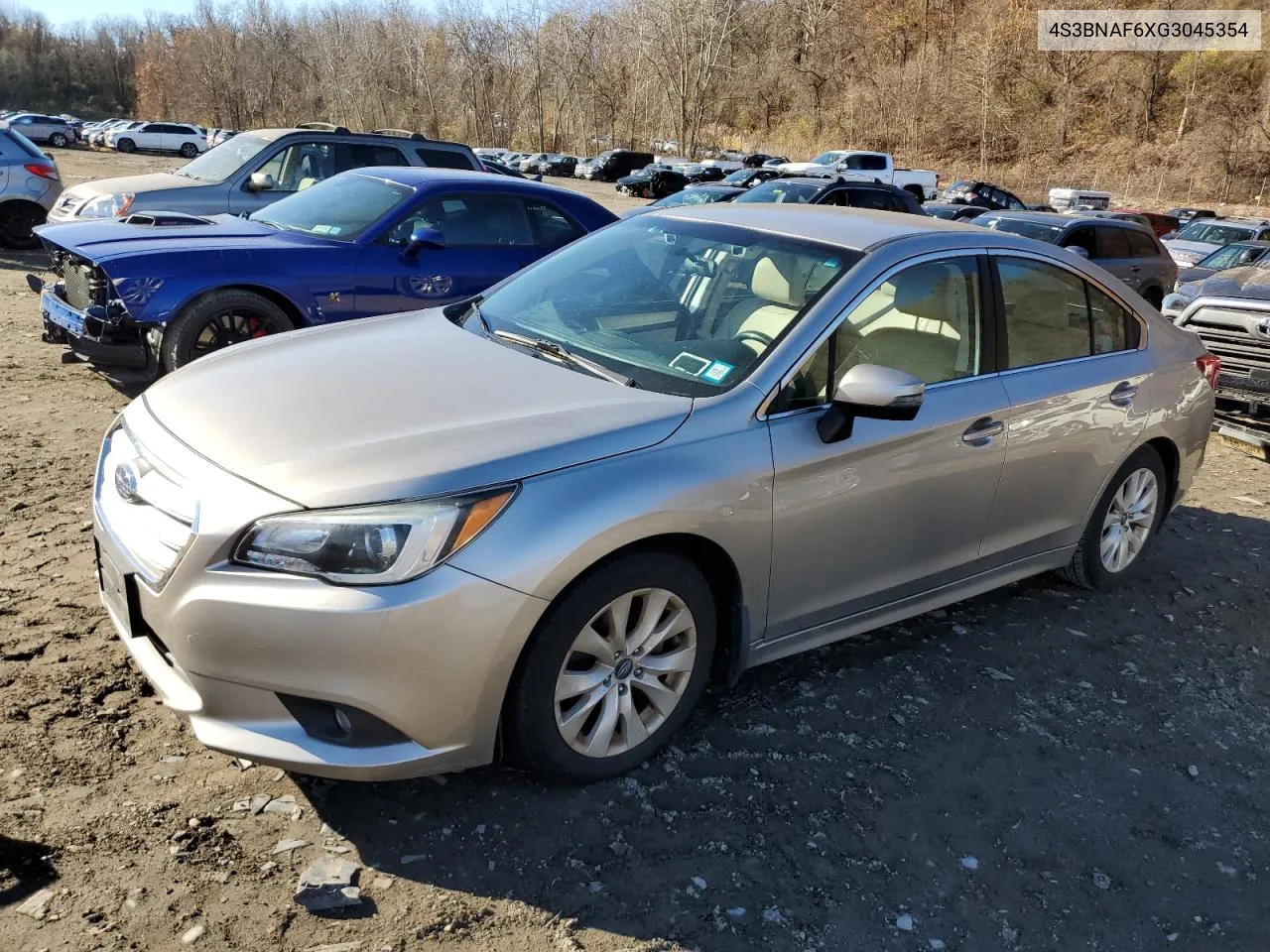 2016 Subaru Legacy 2.5I Premium VIN: 4S3BNAF6XG3045354 Lot: 81886024