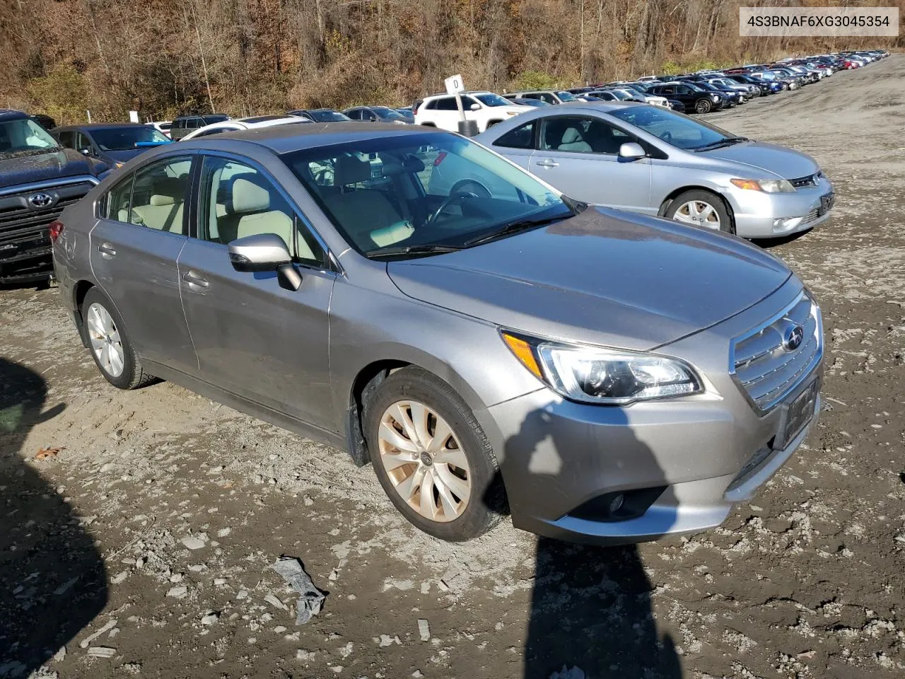 2016 Subaru Legacy 2.5I Premium VIN: 4S3BNAF6XG3045354 Lot: 81886024