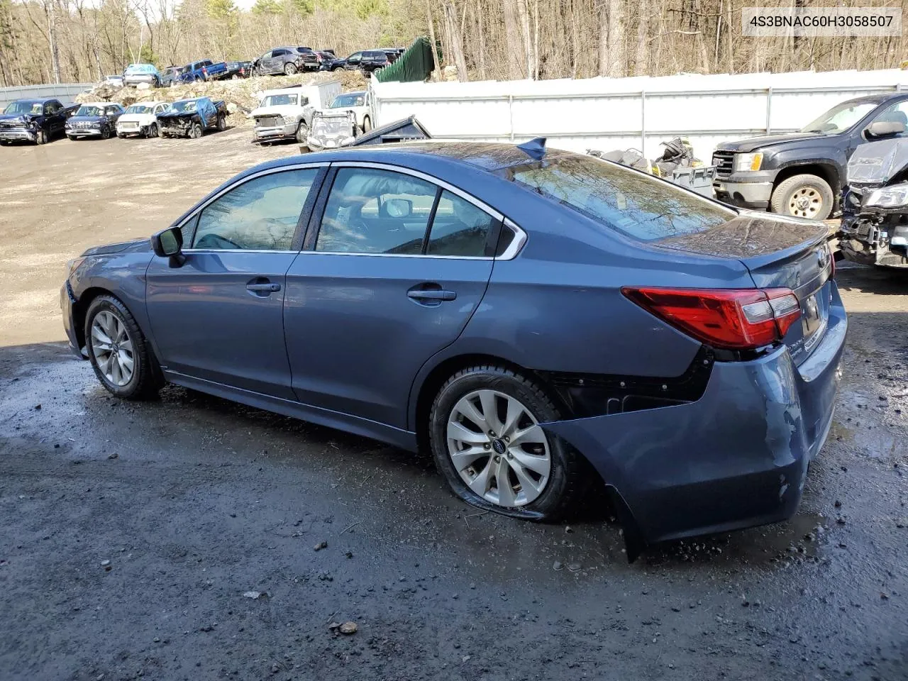 4S3BNAC60H3058507 2017 Subaru Legacy 2.5I Premium