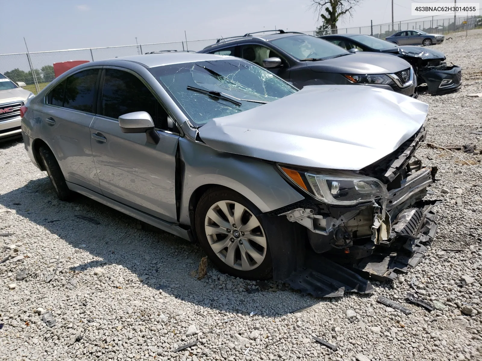 2017 Subaru Legacy 2.5I Premium VIN: 4S3BNAC62H3014055 Lot: 56981703