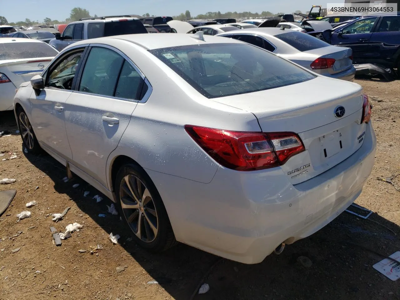 2017 Subaru Legacy 3.6R Limited VIN: 4S3BNEN69H3064553 Lot: 57873104