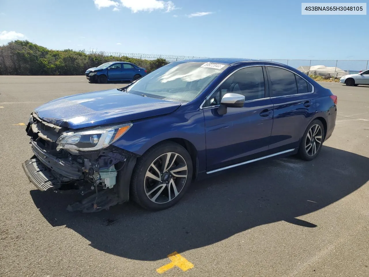 4S3BNAS65H3048105 2017 Subaru Legacy Sport