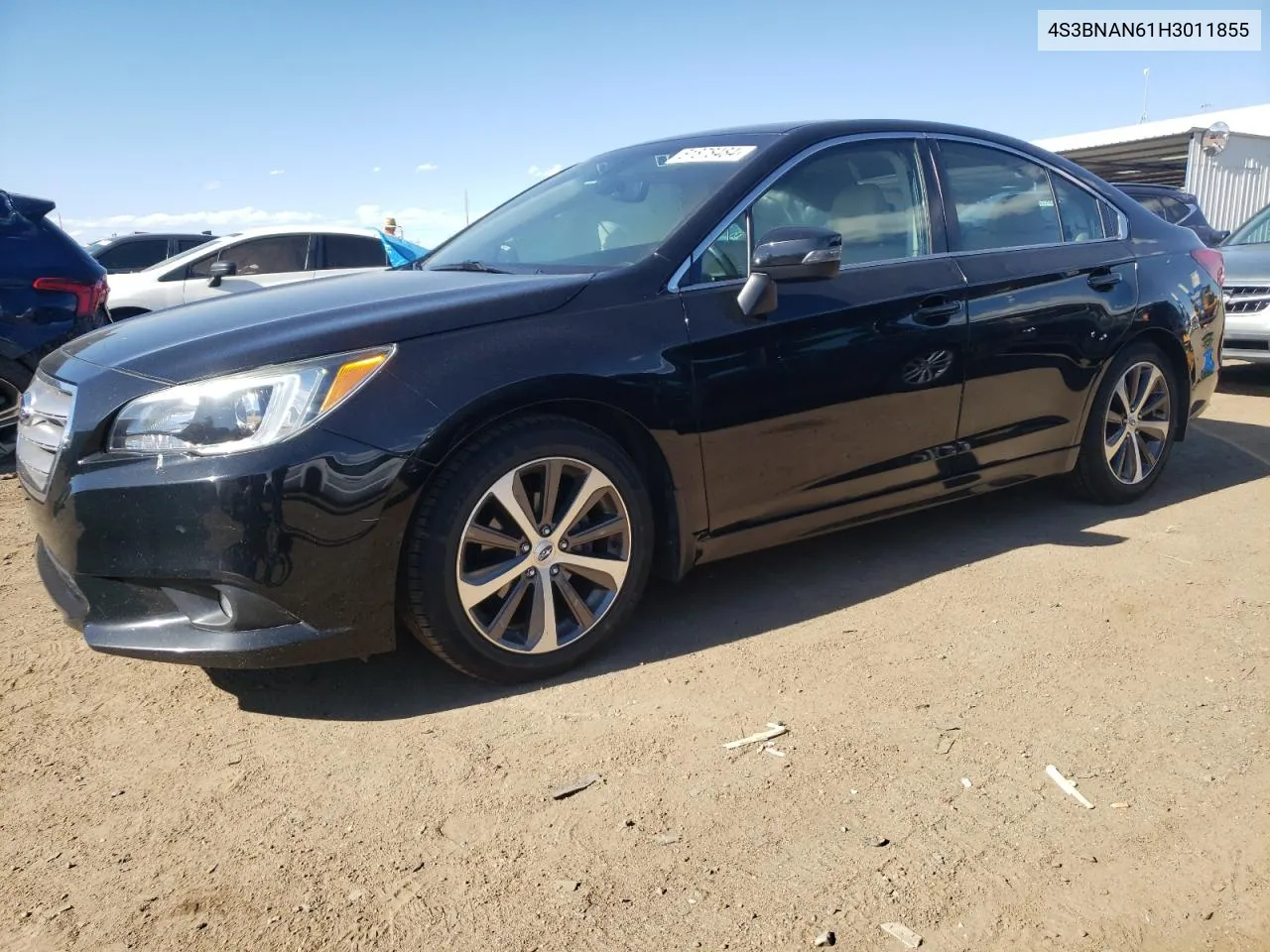 2017 Subaru Legacy 2.5I Limited VIN: 4S3BNAN61H3011855 Lot: 61878484