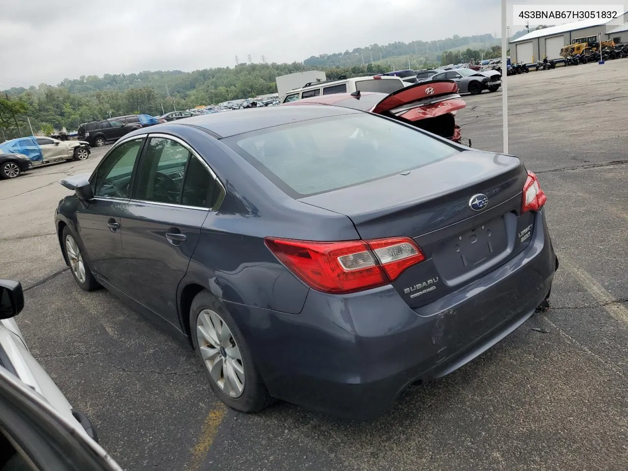 2017 Subaru Legacy 2.5I VIN: 4S3BNAB67H3051832 Lot: 64476754