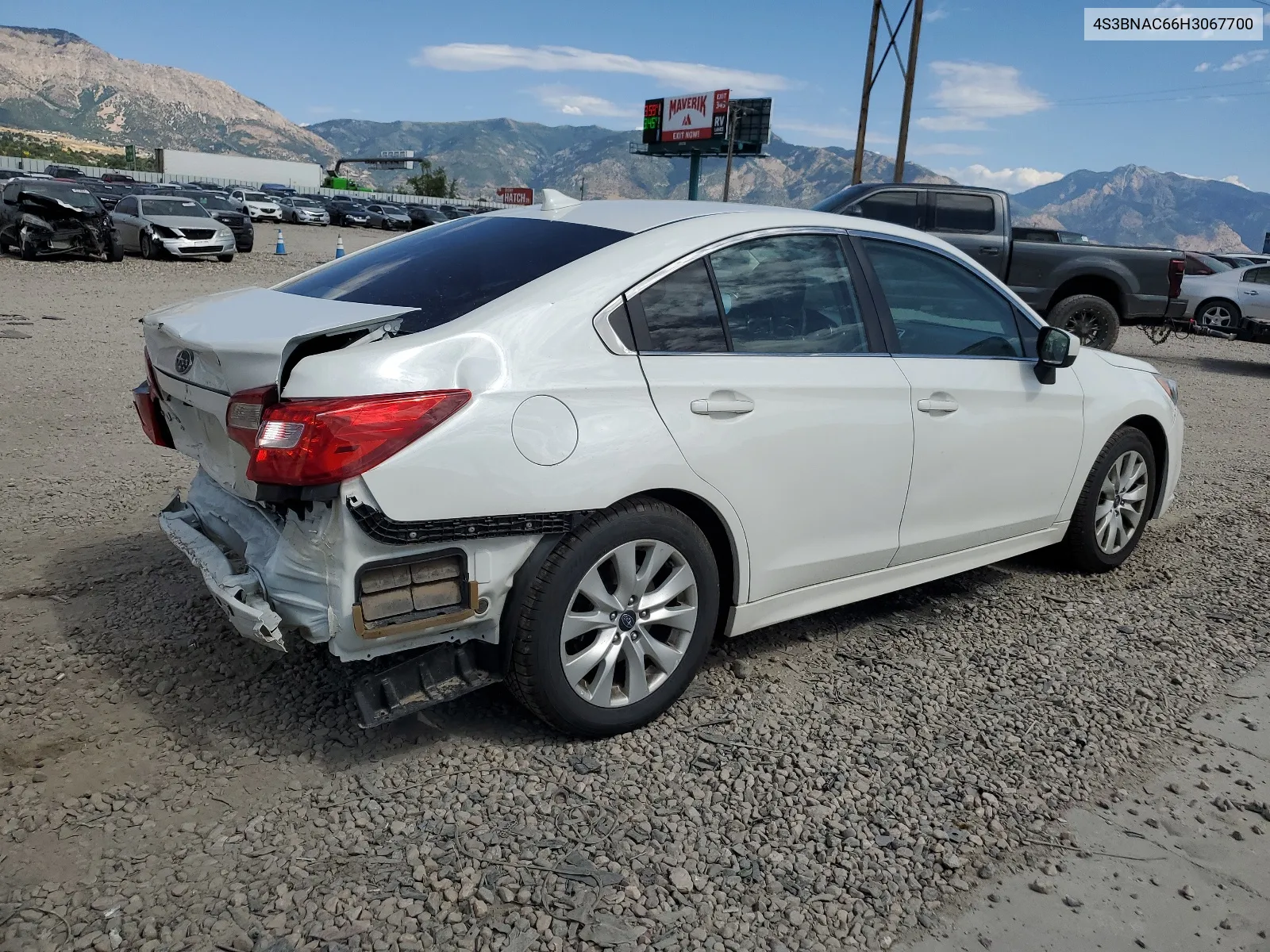 2017 Subaru Legacy 2.5I Premium VIN: 4S3BNAC66H3067700 Lot: 66355944