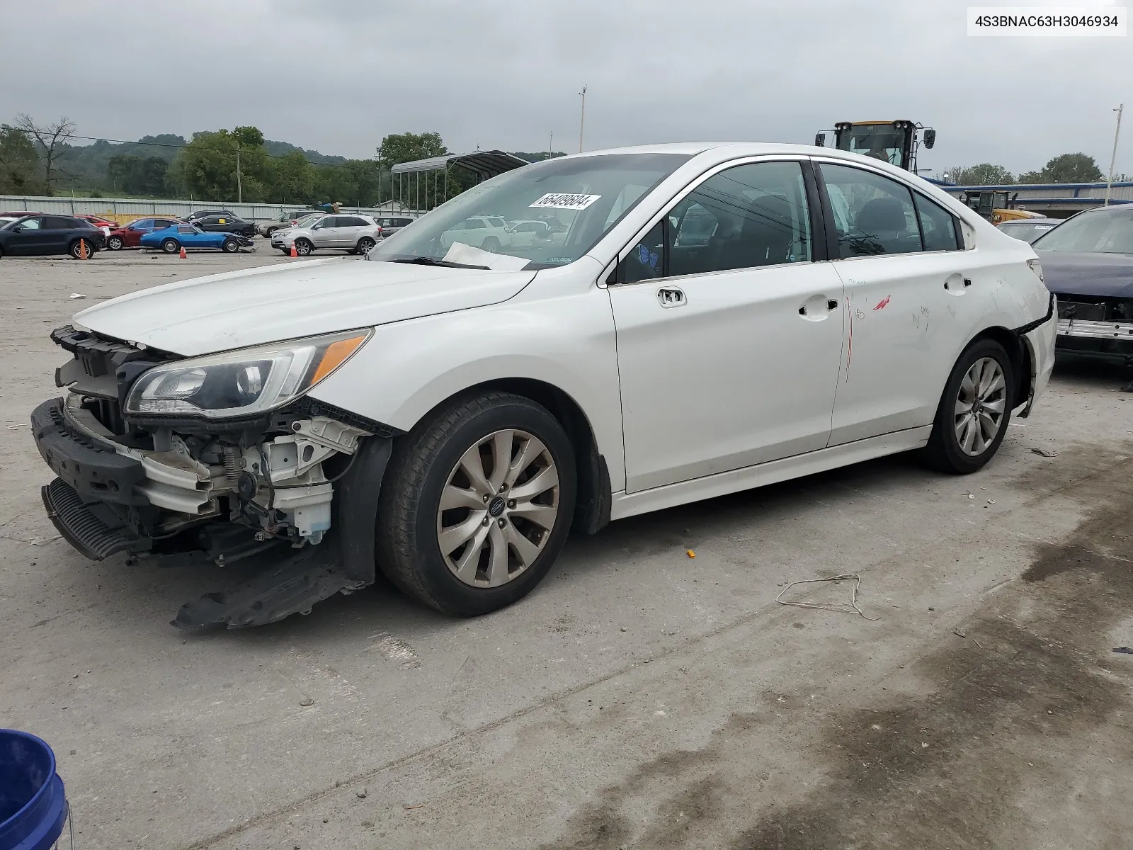 2017 Subaru Legacy 2.5I Premium VIN: 4S3BNAC63H3046934 Lot: 66409604