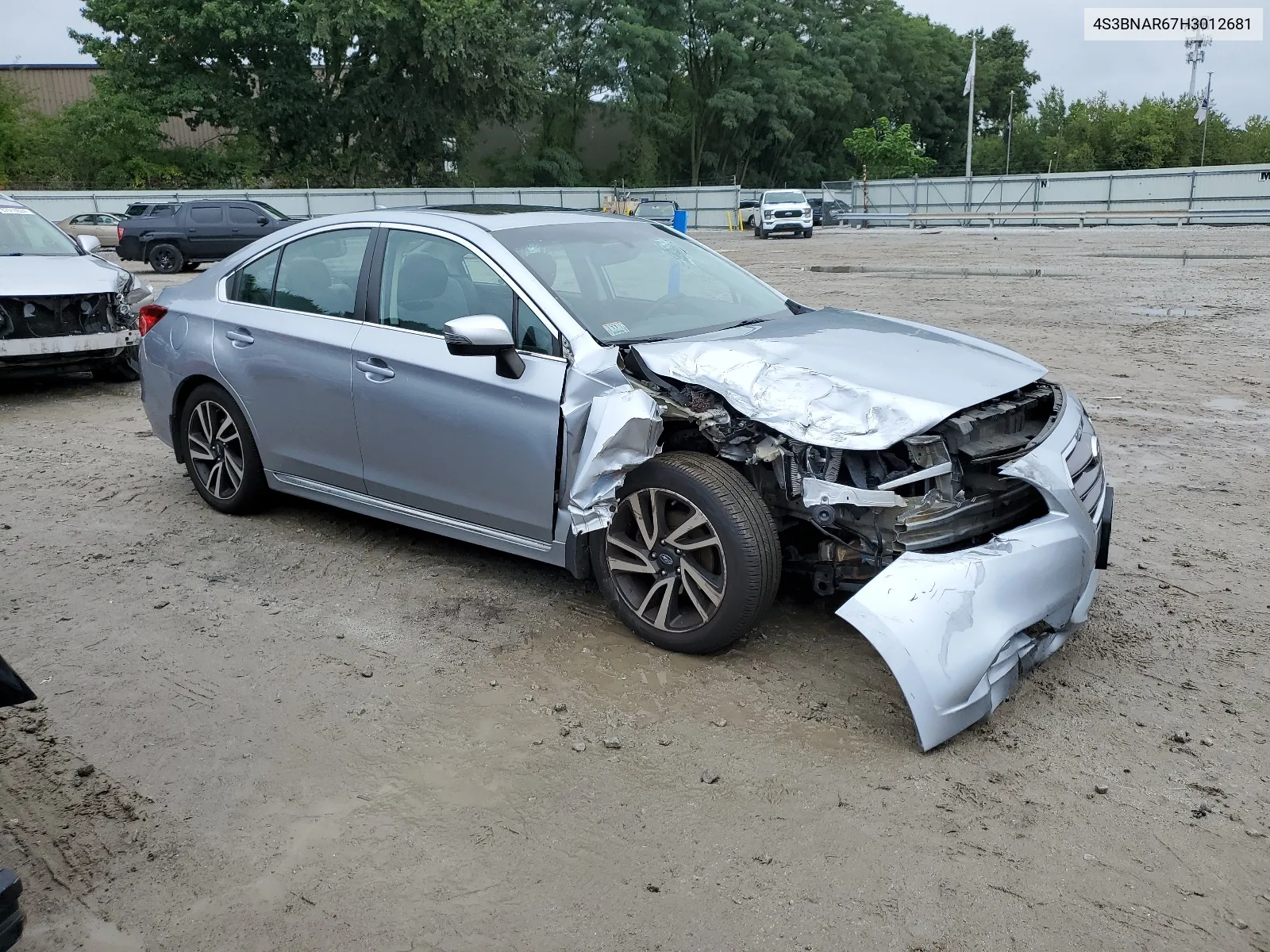 2017 Subaru Legacy Sport VIN: 4S3BNAR67H3012681 Lot: 66537744