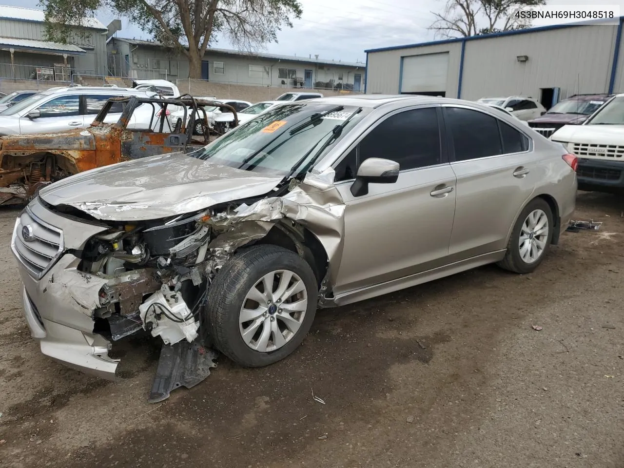 2017 Subaru Legacy 2.5I Premium VIN: 4S3BNAH69H3048518 Lot: 66695674