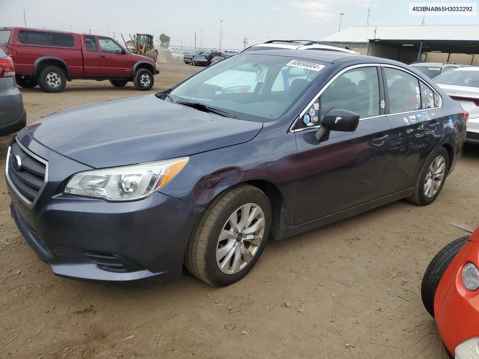 4S3BNAB65H3032292 2017 Subaru Legacy 2.5I