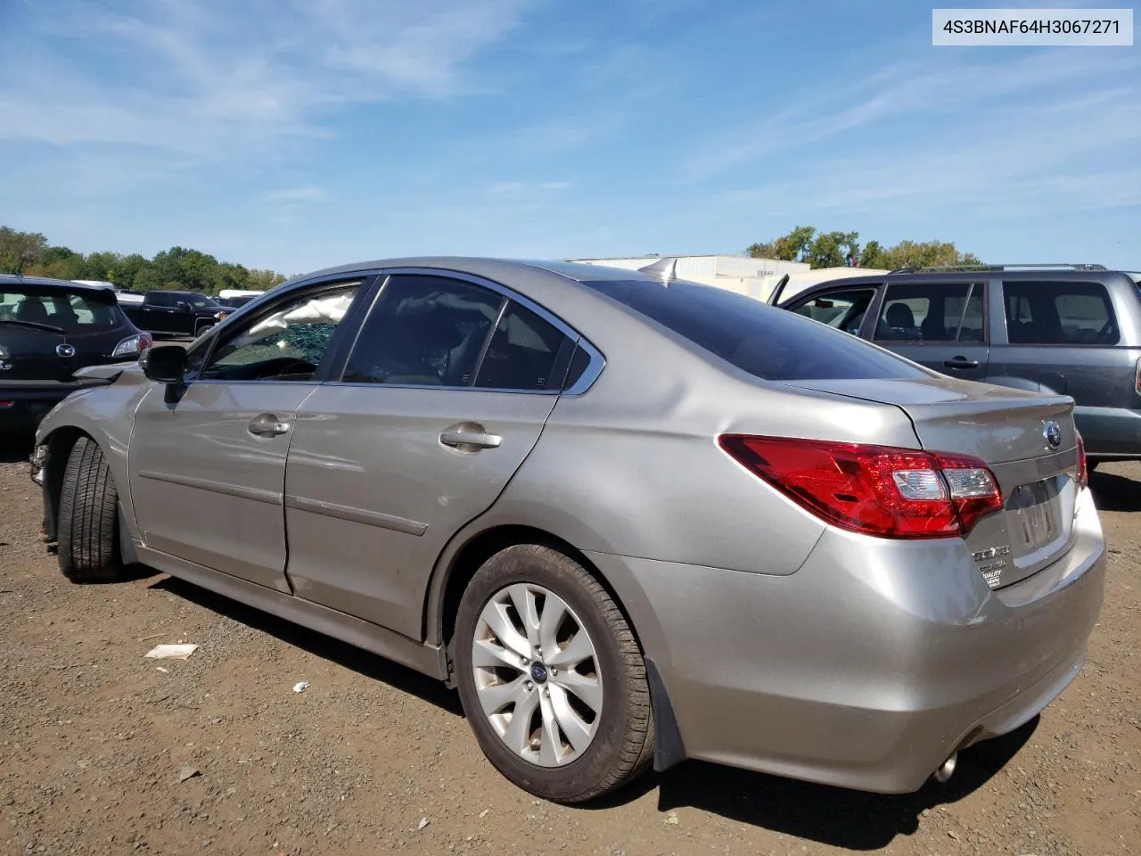 4S3BNAF64H3067271 2017 Subaru Legacy 2.5I Premium