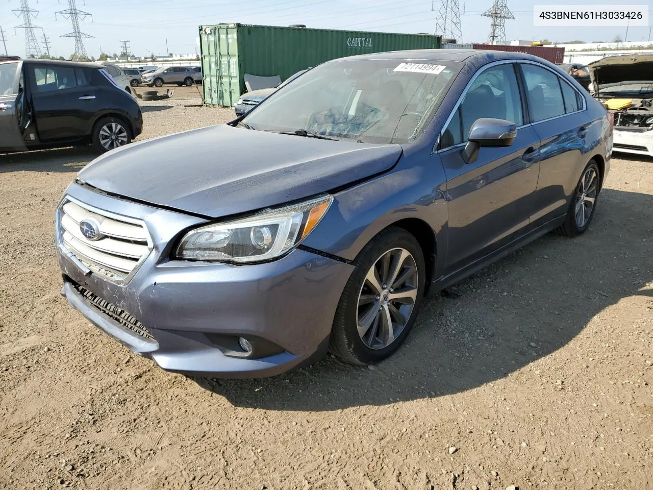 4S3BNEN61H3033426 2017 Subaru Legacy 3.6R Limited