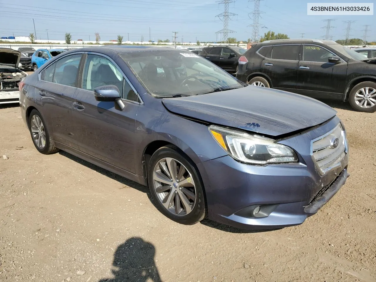 2017 Subaru Legacy 3.6R Limited VIN: 4S3BNEN61H3033426 Lot: 72114994