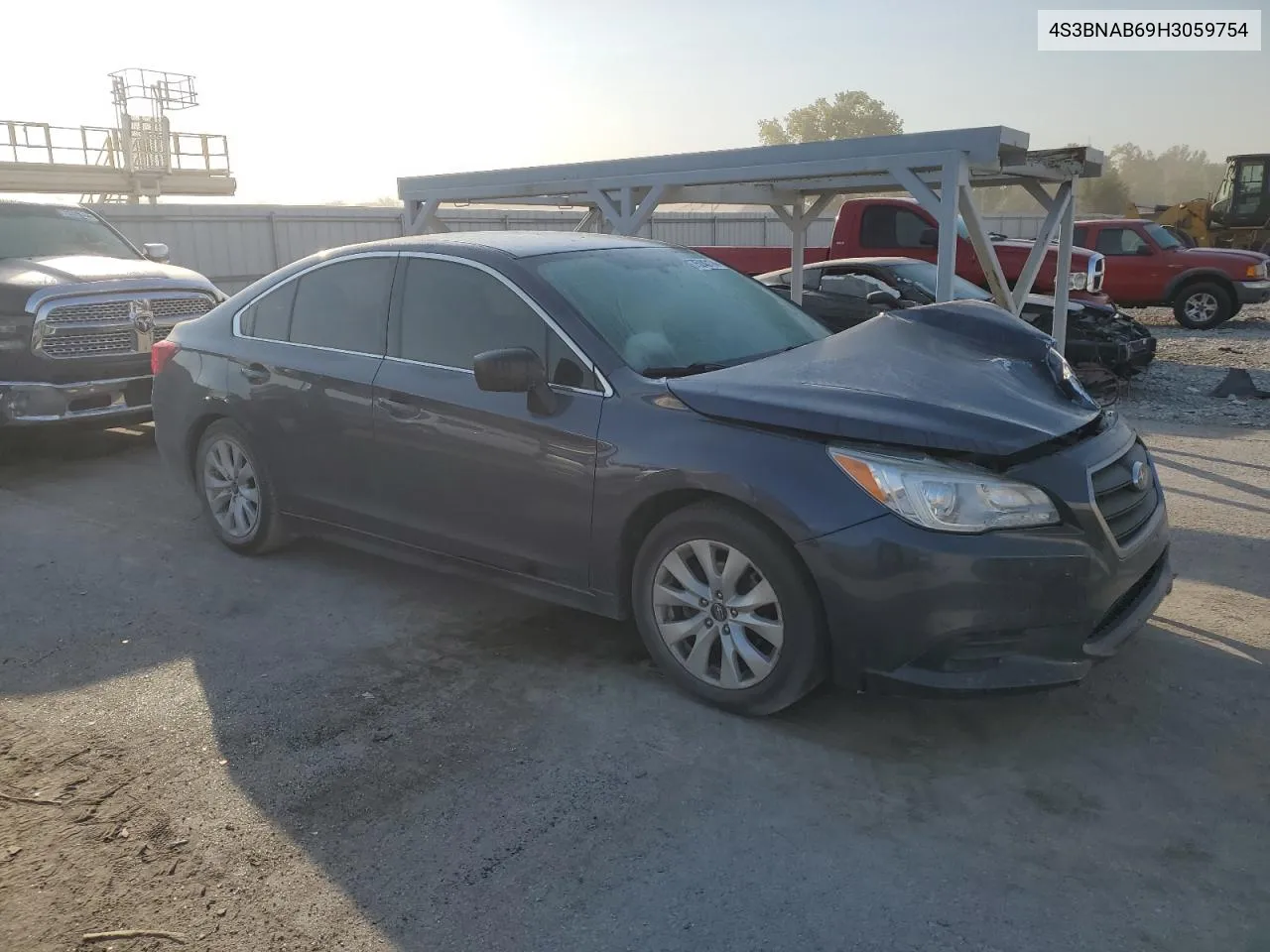 2017 Subaru Legacy 2.5I VIN: 4S3BNAB69H3059754 Lot: 75243174