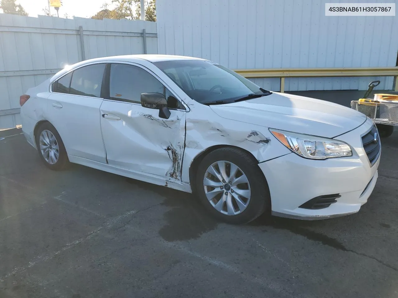 2017 Subaru Legacy 2.5I VIN: 4S3BNAB61H3057867 Lot: 75704854