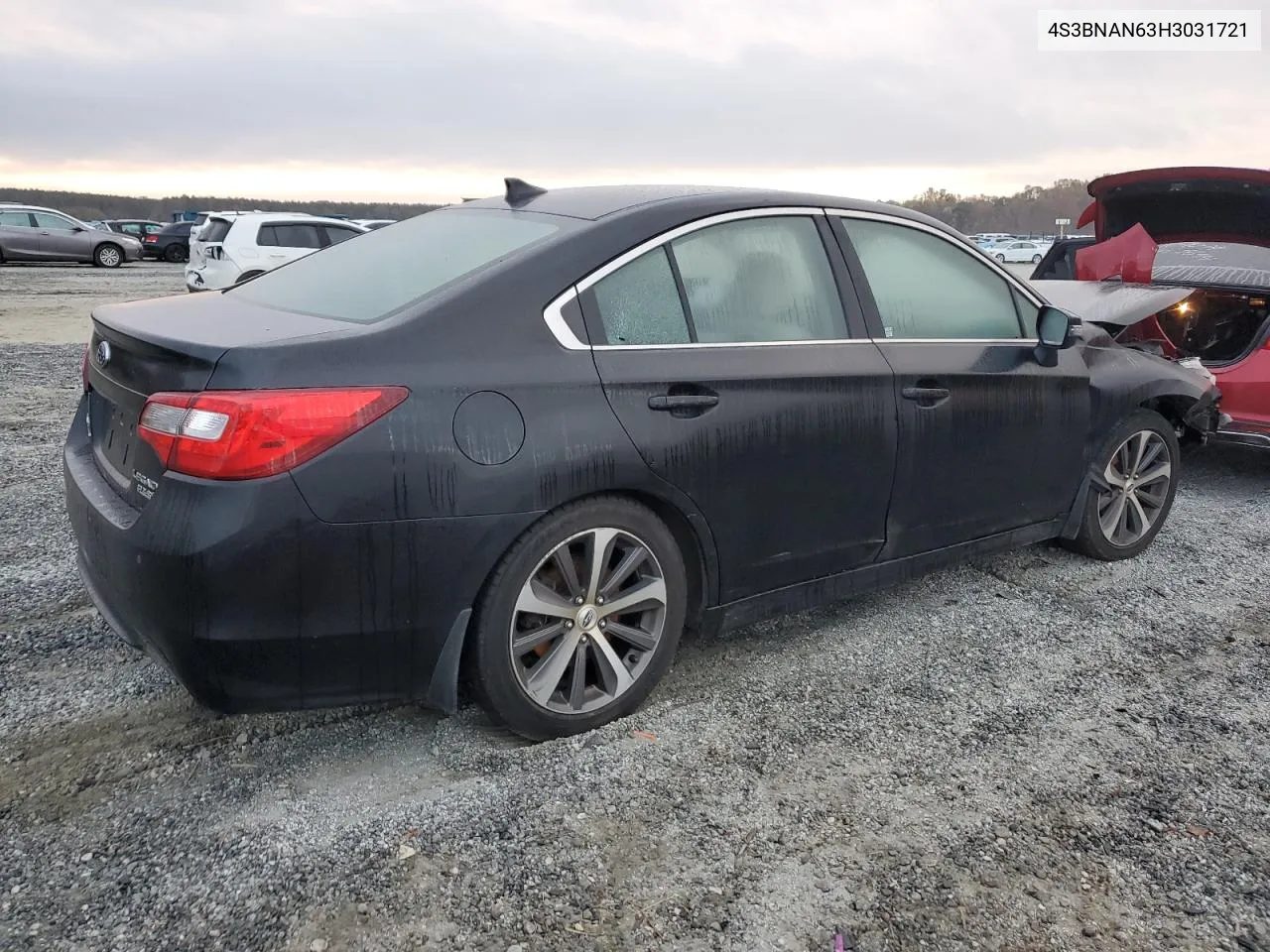 2017 Subaru Legacy 2.5I Limited VIN: 4S3BNAN63H3031721 Lot: 76459084