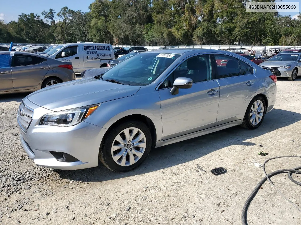 2017 Subaru Legacy 2.5I Premium VIN: 4S3BNAF62H3055068 Lot: 77001854