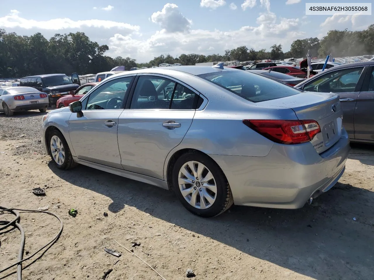 2017 Subaru Legacy 2.5I Premium VIN: 4S3BNAF62H3055068 Lot: 77001854