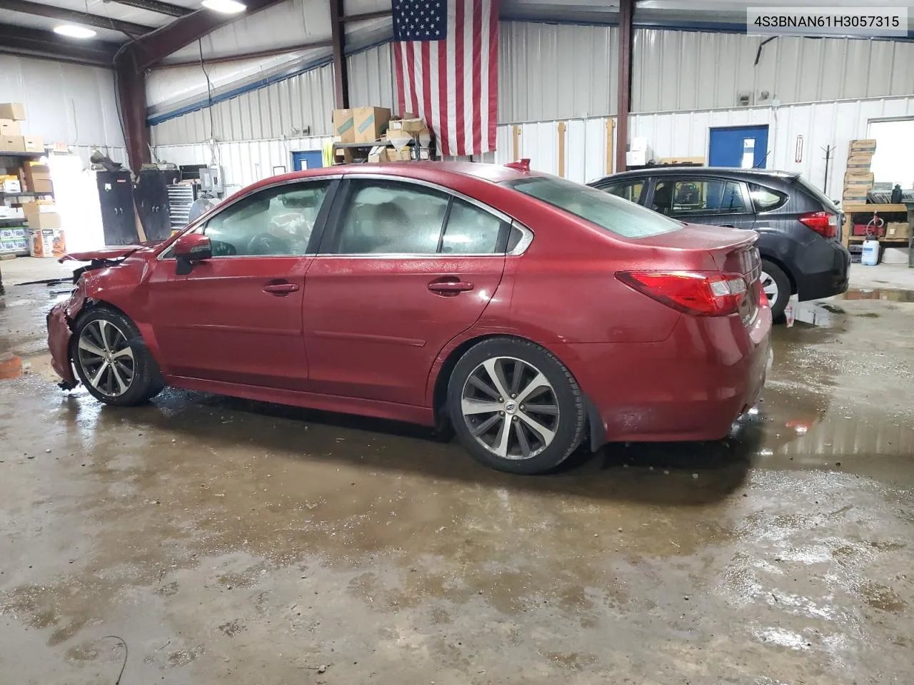 2017 Subaru Legacy 2.5I Limited VIN: 4S3BNAN61H3057315 Lot: 78133034