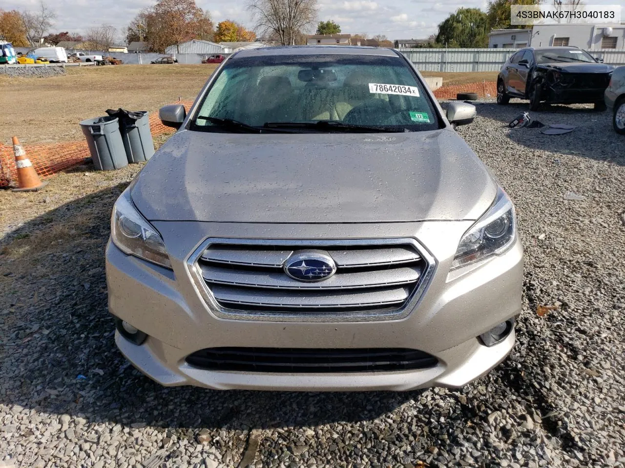 2017 Subaru Legacy 2.5I Limited VIN: 4S3BNAK67H3040183 Lot: 78642034