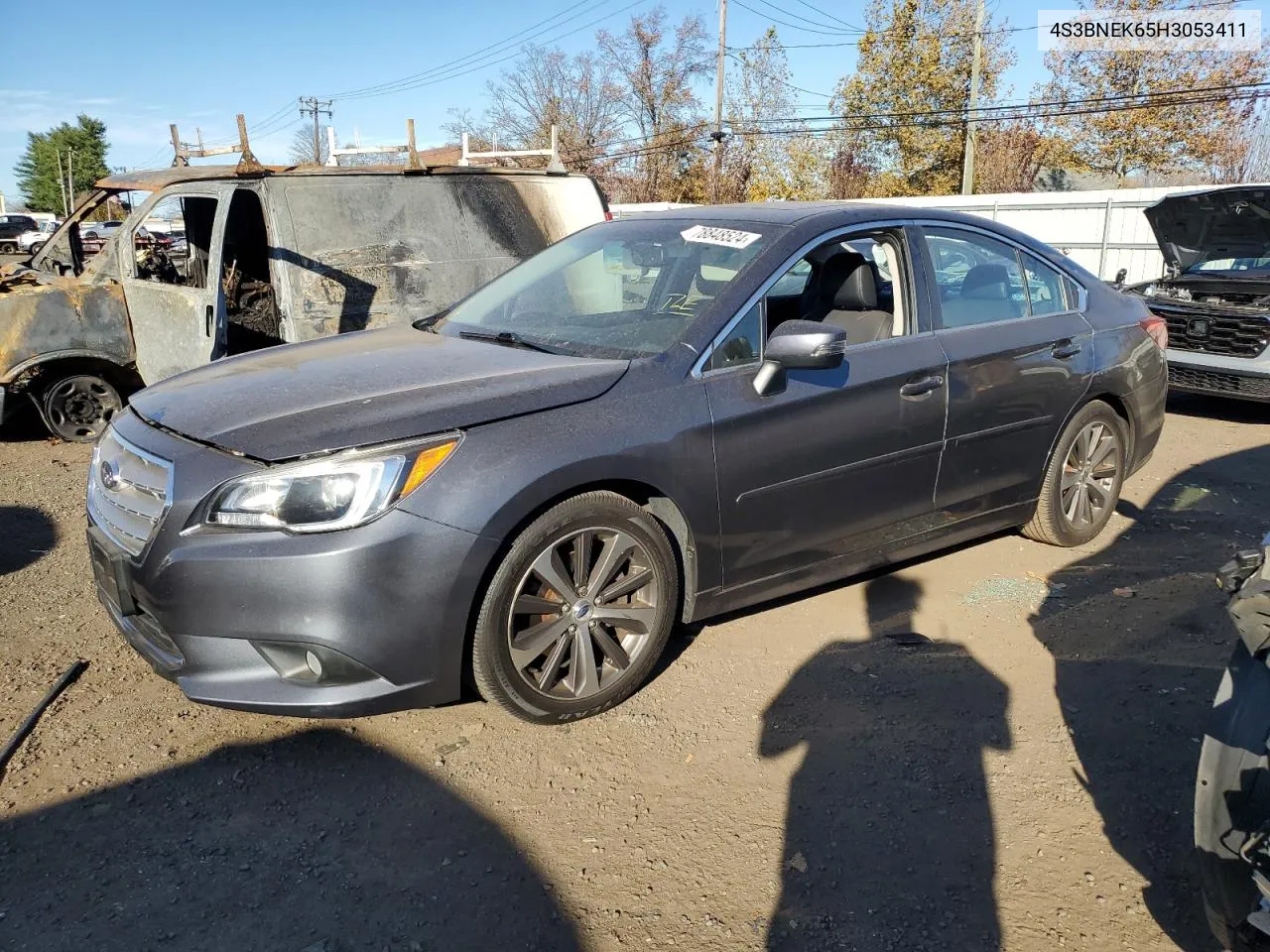 2017 Subaru Legacy 3.6R Limited VIN: 4S3BNEK65H3053411 Lot: 78848524