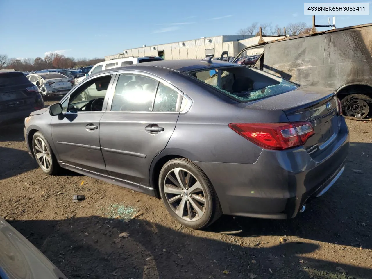 2017 Subaru Legacy 3.6R Limited VIN: 4S3BNEK65H3053411 Lot: 78848524