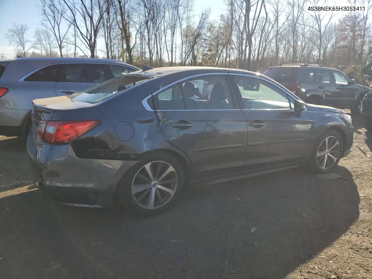 2017 Subaru Legacy 3.6R Limited VIN: 4S3BNEK65H3053411 Lot: 78848524