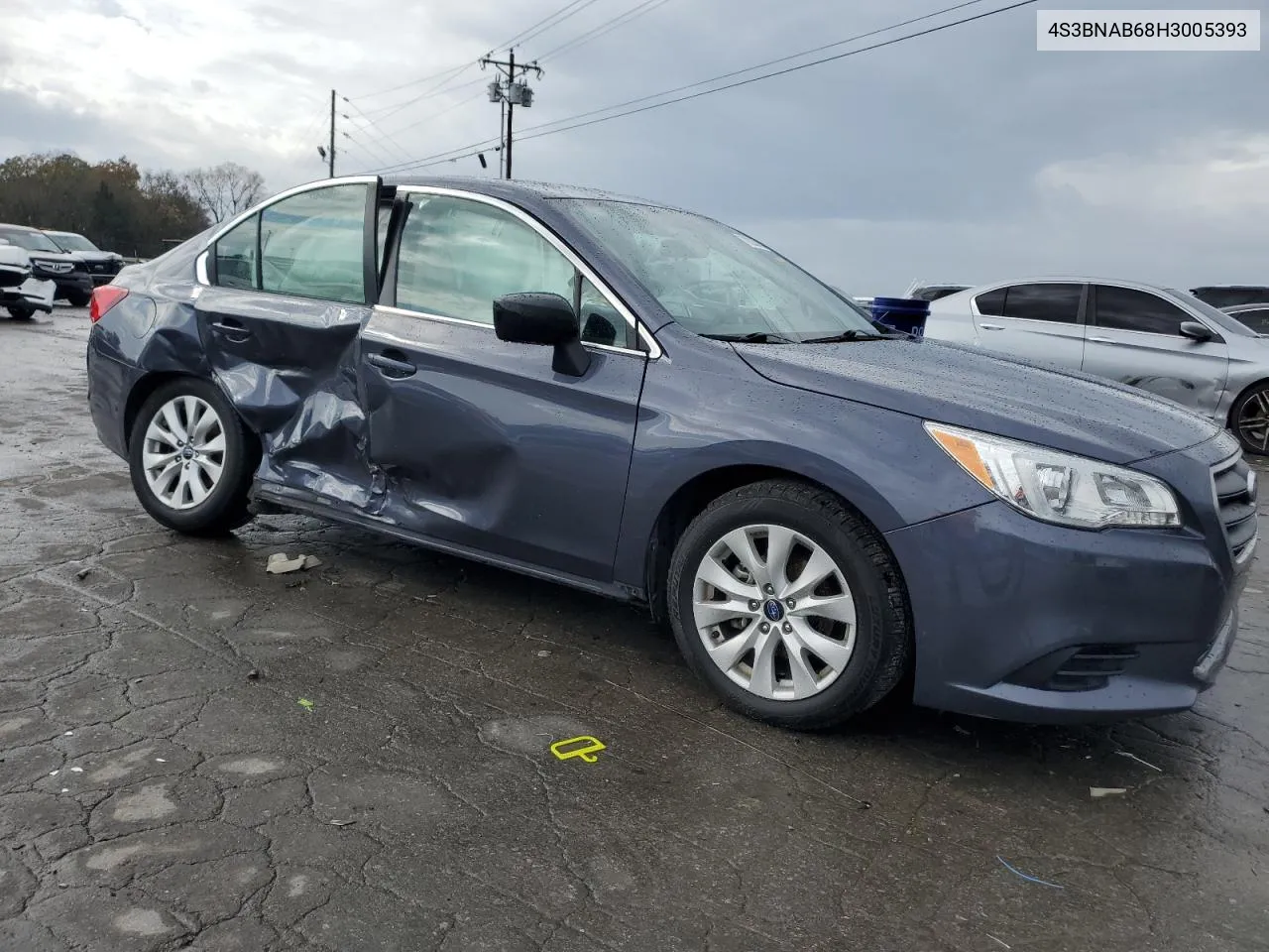 2017 Subaru Legacy 2.5I VIN: 4S3BNAB68H3005393 Lot: 79233094