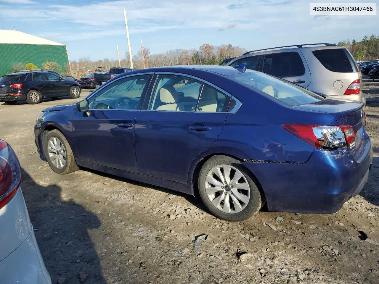 2017 Subaru Legacy 2.5I Premium VIN: 4S3BNAC61H3047466 Lot: 79284914