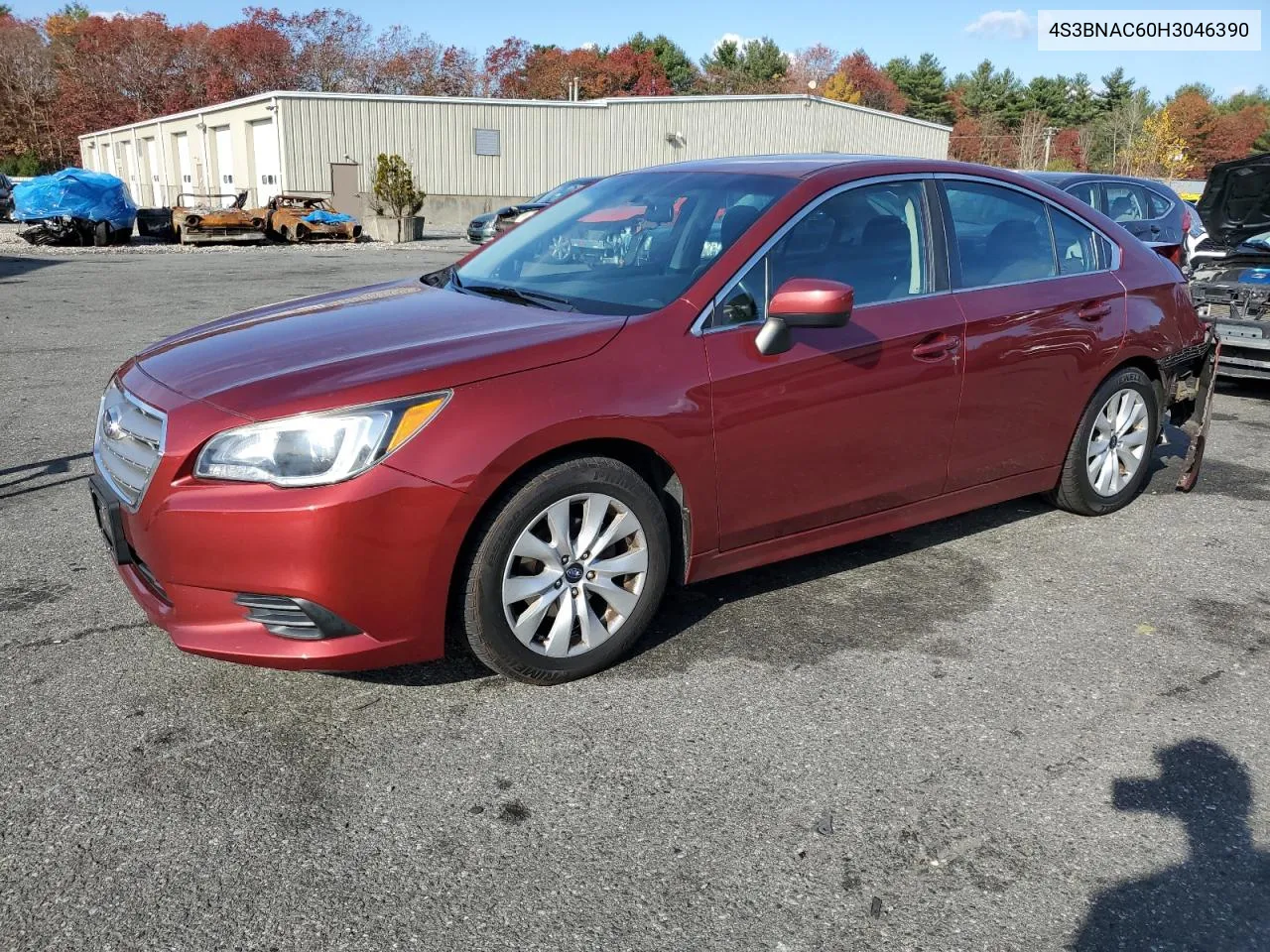 2017 Subaru Legacy 2.5I Premium VIN: 4S3BNAC60H3046390 Lot: 79744784