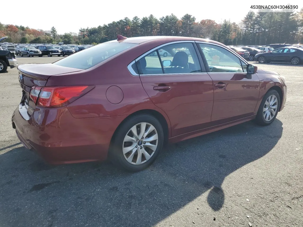 2017 Subaru Legacy 2.5I Premium VIN: 4S3BNAC60H3046390 Lot: 79744784