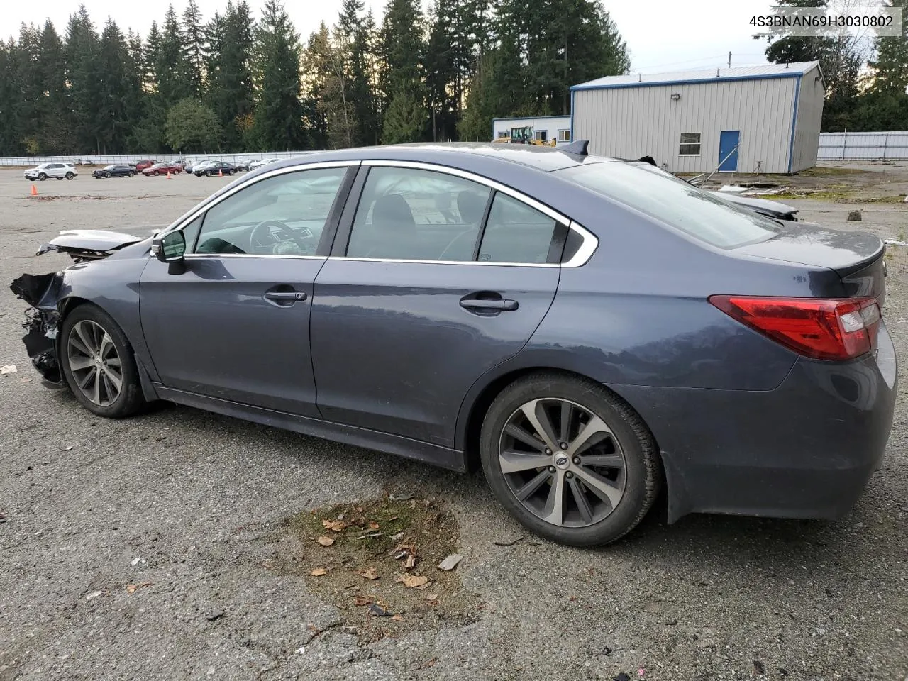 2017 Subaru Legacy 2.5I Limited VIN: 4S3BNAN69H3030802 Lot: 80095854