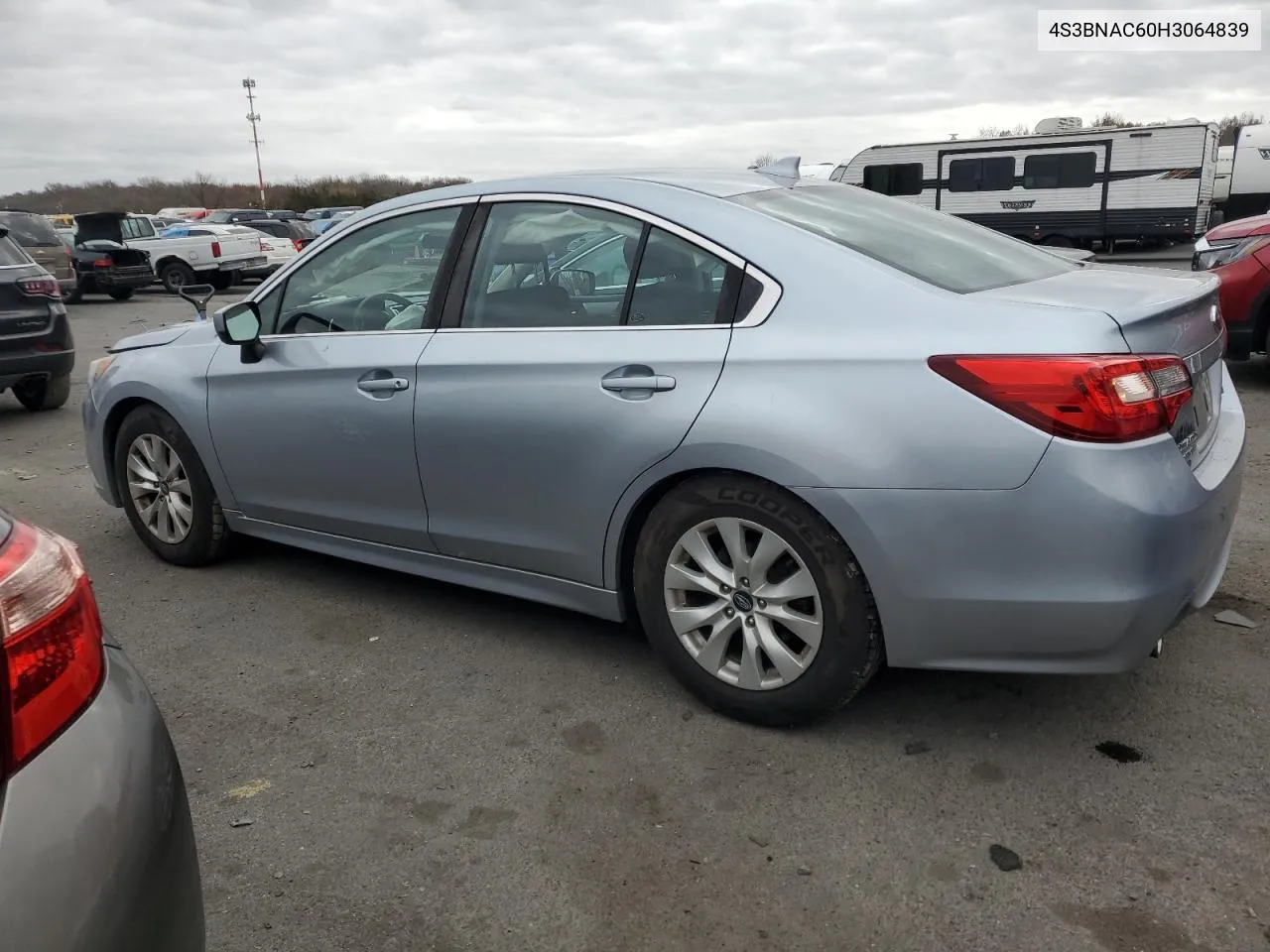 2017 Subaru Legacy 2.5I Premium VIN: 4S3BNAC60H3064839 Lot: 80376904